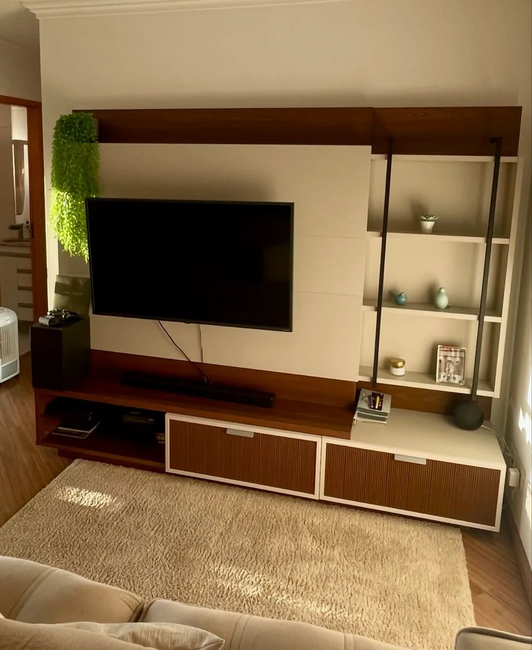 Rack com painel / Estante 