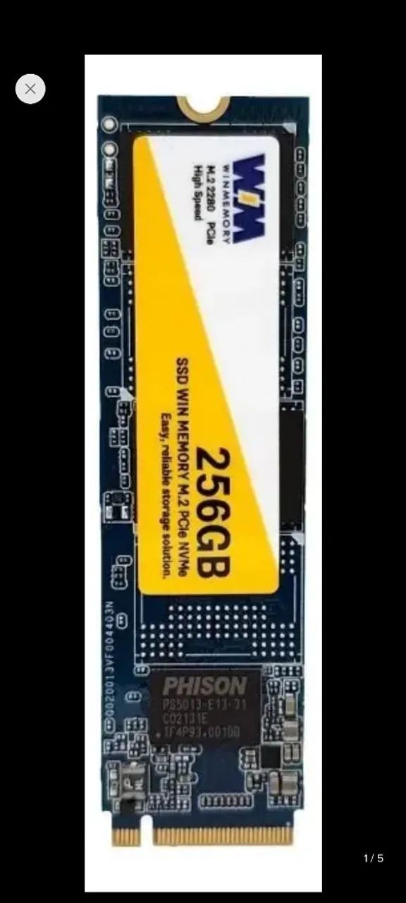 SSD NVME 256GB  - Foto 2