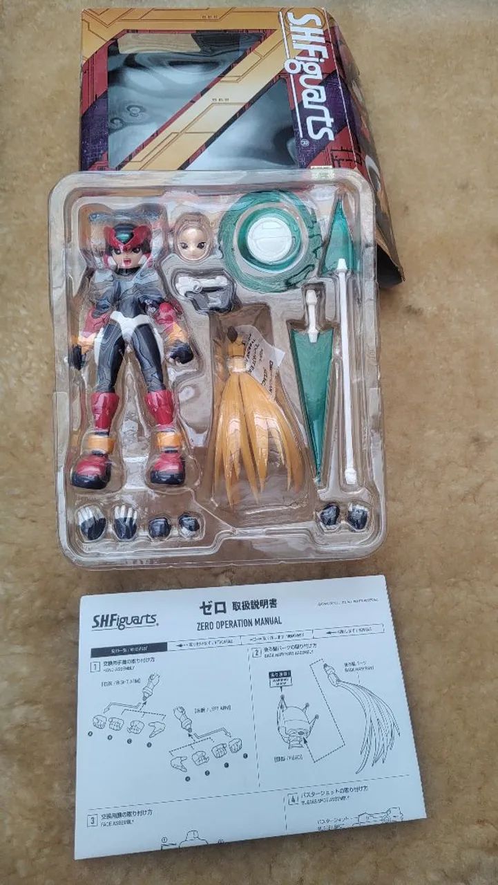 Sh Bandai Mega  Man Rockman Zero Raridade  - Foto 2