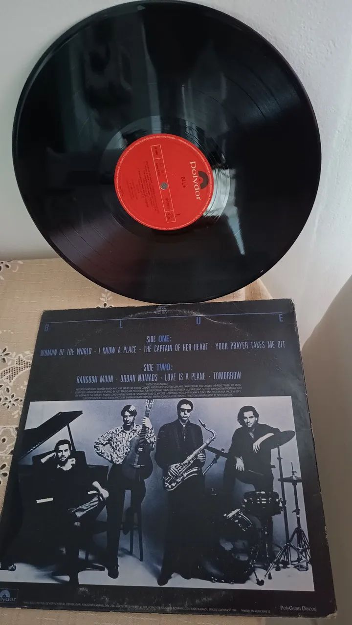 LP disco de vinil Double - Blue com encarte  - Foto 2