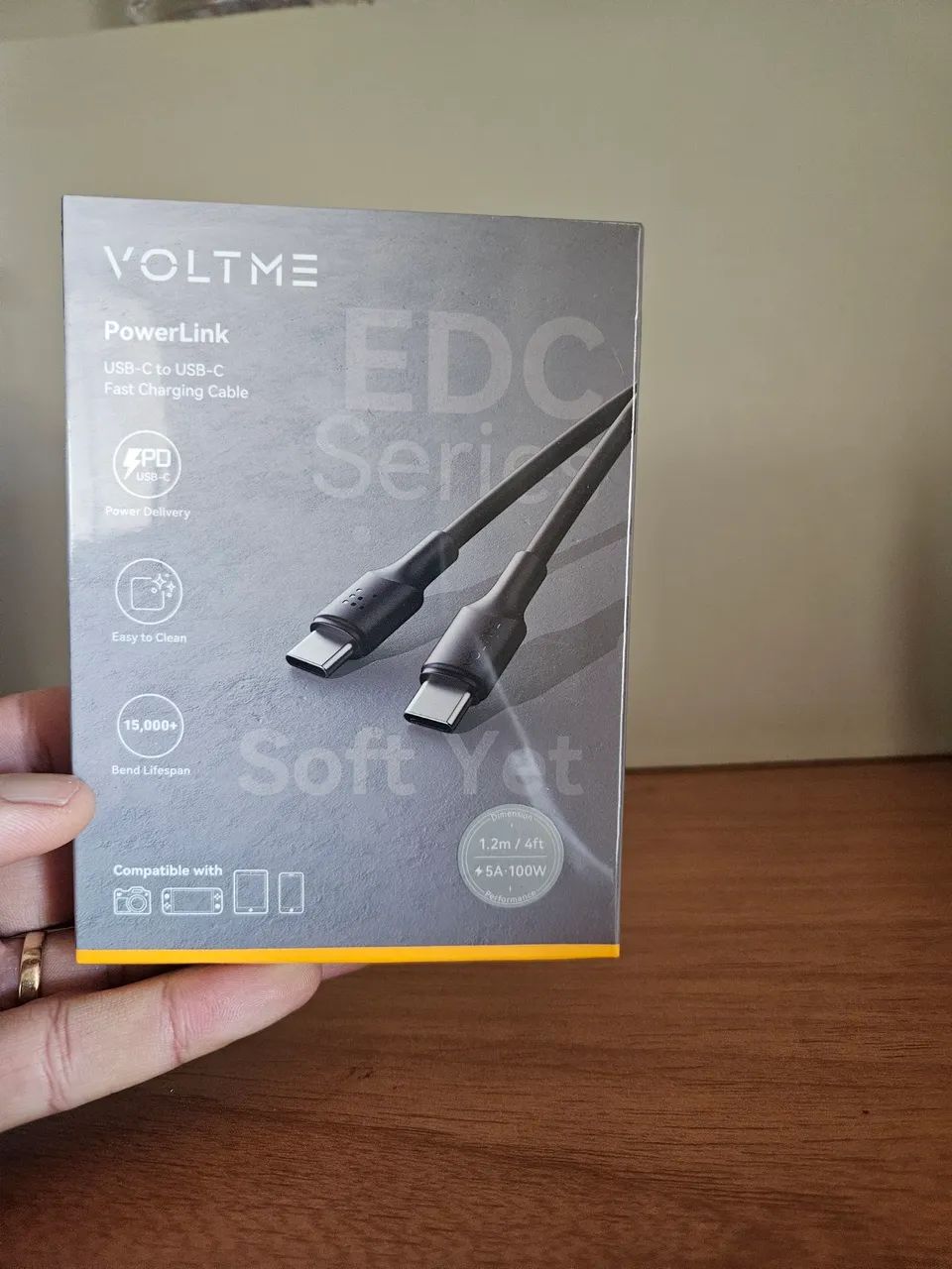 Cabo USB-C para USB-C Voltme
