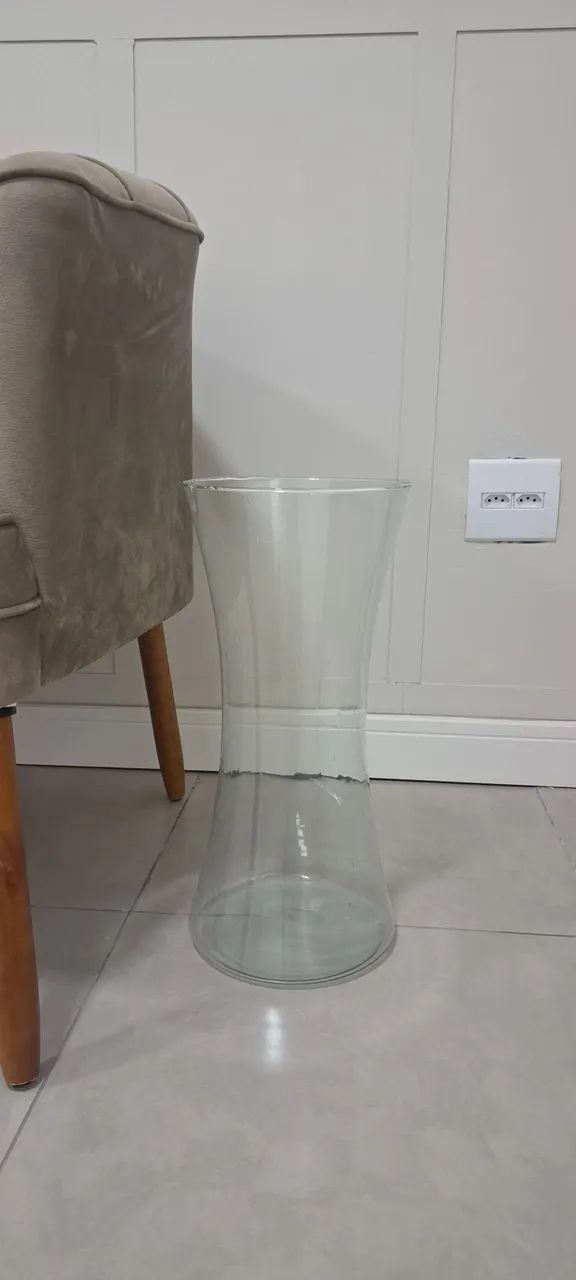 Vaso de vidro 