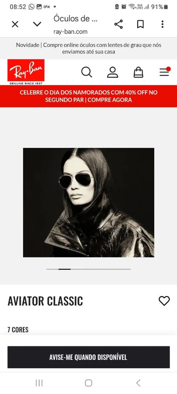 ÓCULOS DE SOL RAY- BAN SUNGLASSES - Foto 2