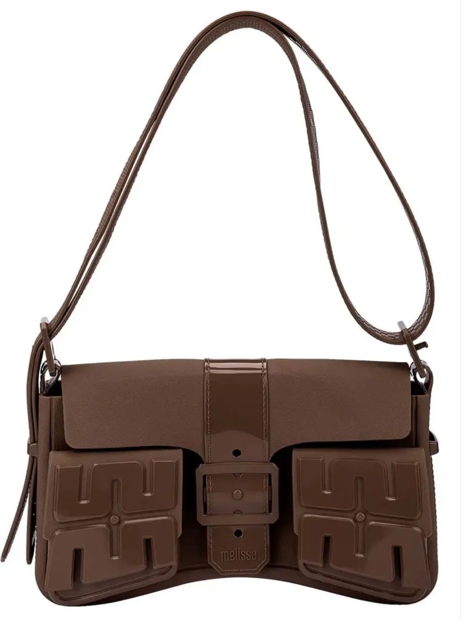 Melissa Bag Cargo Marrom - Usada apenas 1 vez 