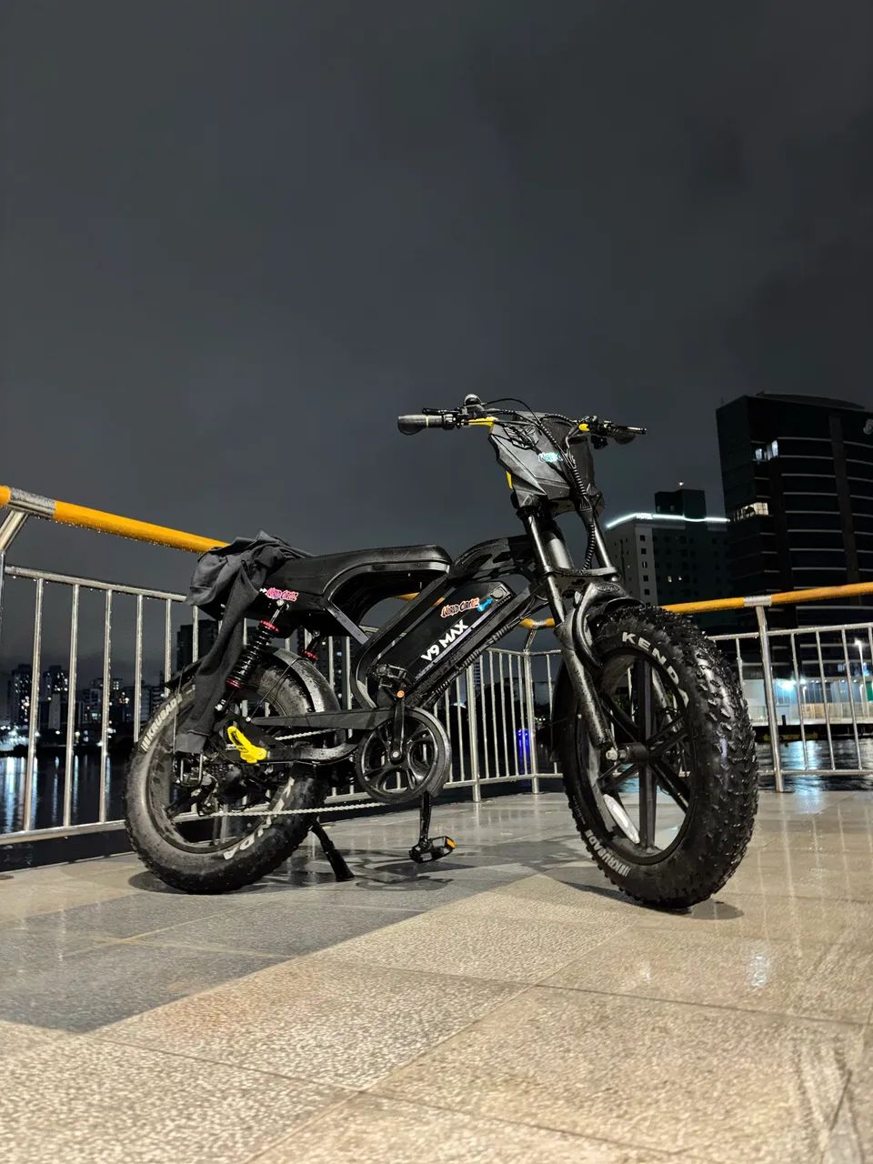 Bicicleta elétrica personalizada V9 MAX