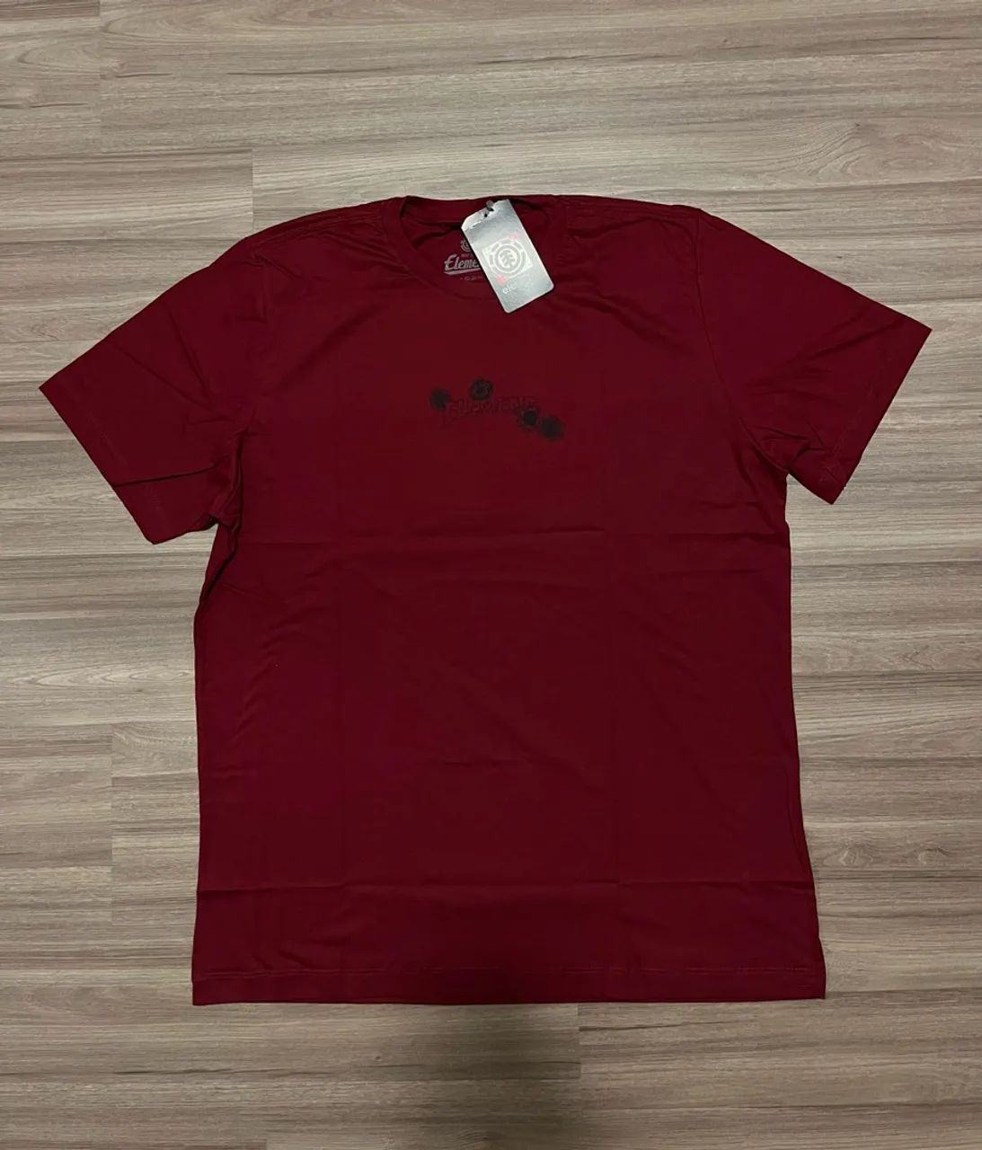 Camiseta Element Vinho  - Foto 2
