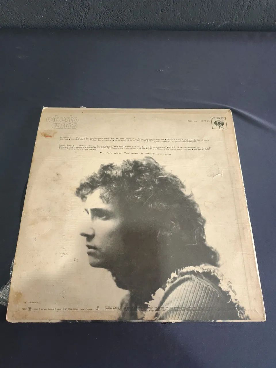 Disco Vinil LP Roberto Carlos álbum 1972 - Foto 2