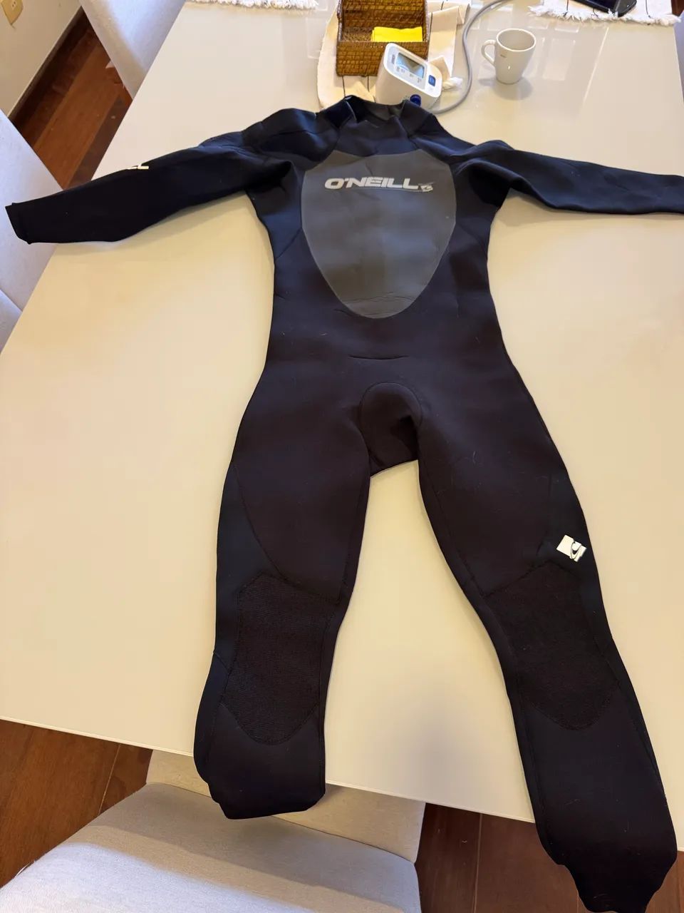 Long John ONeil Epic 3/2mm Back Zip Tamanho M - Foto 5