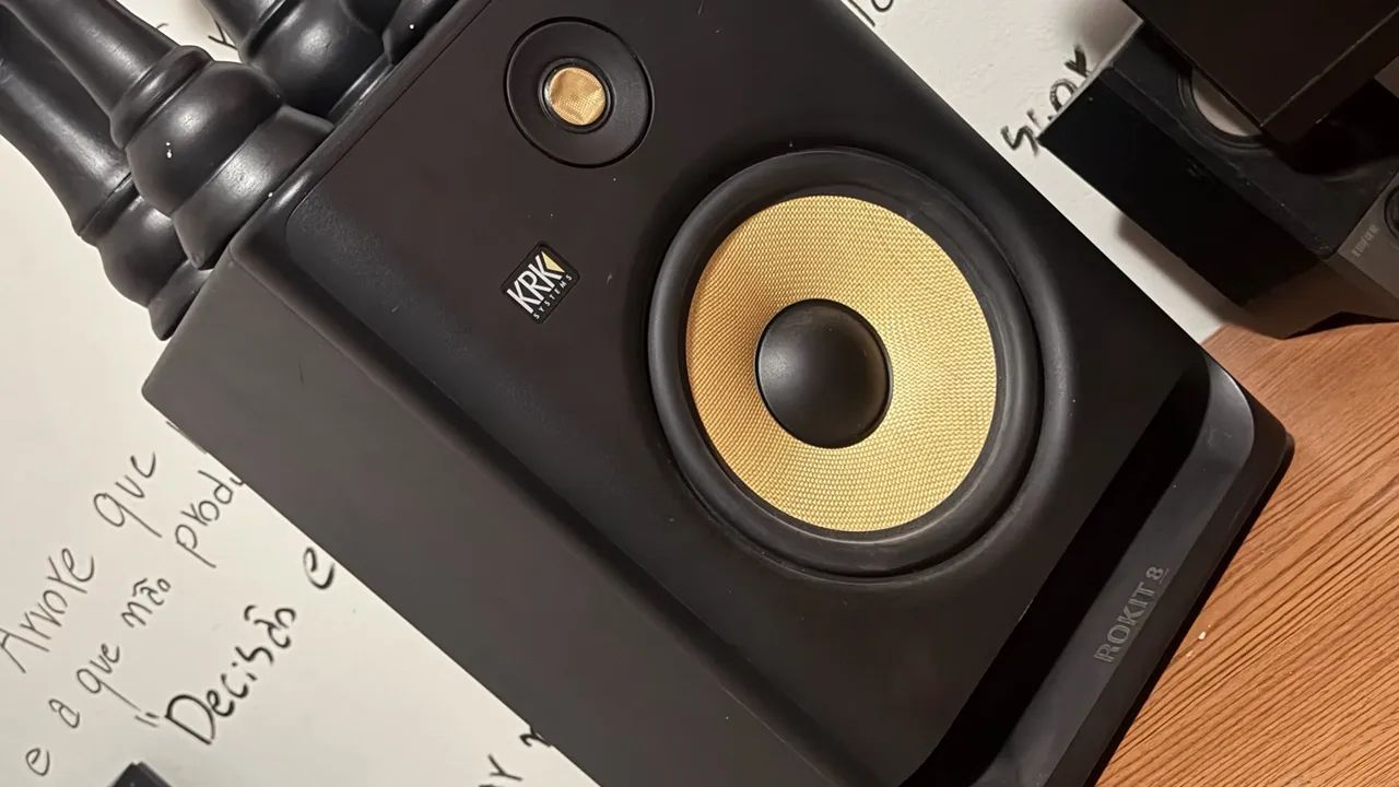Par de KRK de 8 polegadas (perfeito estado)  - Foto 2