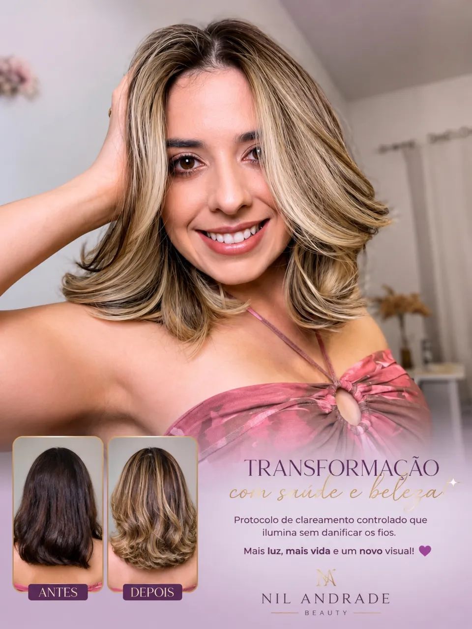 Luzes , mechas , morena iluminada  - Foto 5