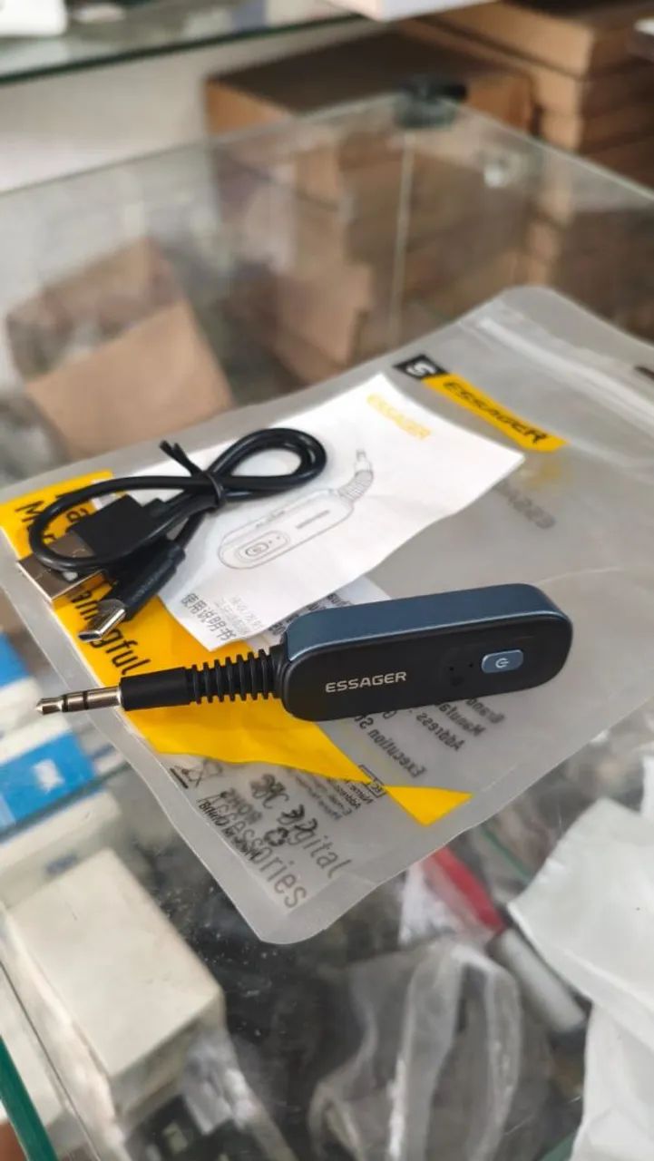 Essager 2 em 1 transmissor e receptor de audio universal  - Foto 2