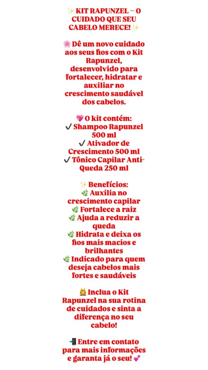 Produtos de cabelo  - Foto 2