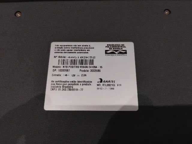 Notebook Positivo Vision C15 - 4GB RAM / 128GB - Foto 4