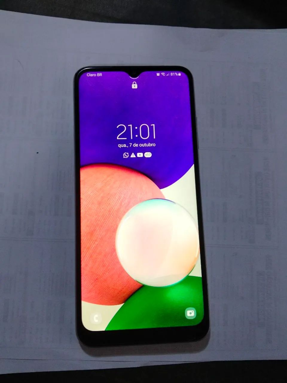 Aparelho Samsung A22 5g 128 gigas - Foto 2