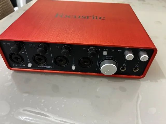 interface de áudio Focusrite 18i8 - Foto 4