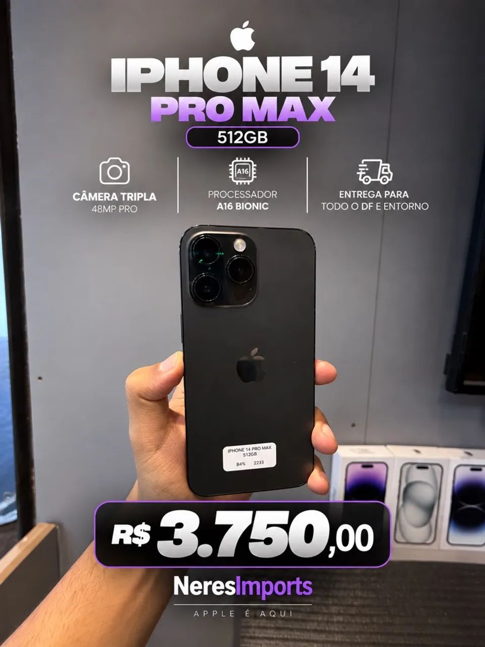IPHONE 14 PRO MAX 512 GB 