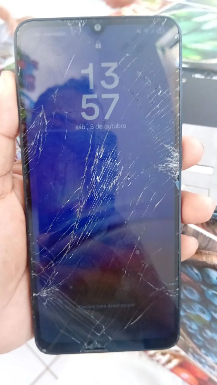Celular A05 Queimado a tela 