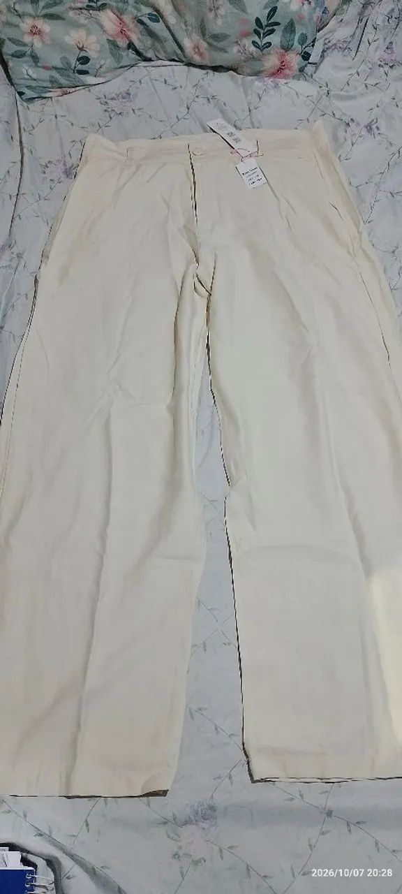 Calça em linho 