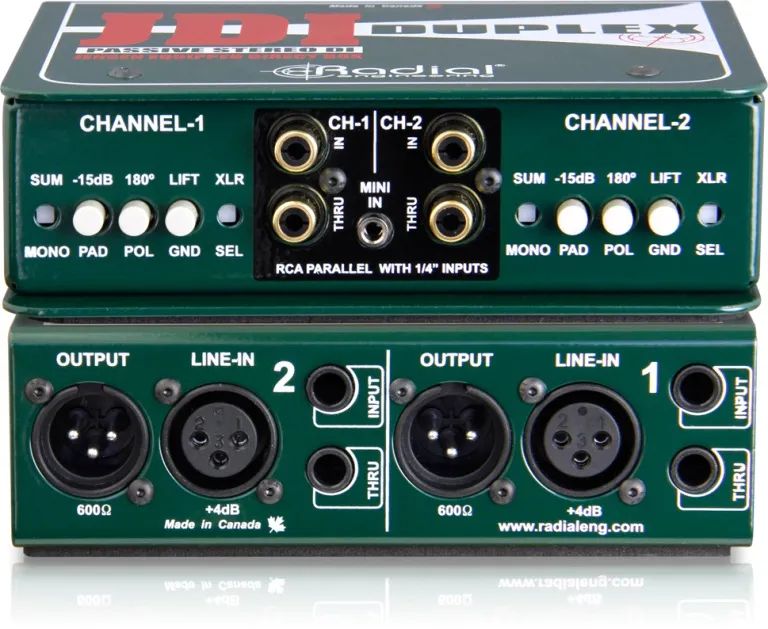 Radial Engineering JDI Duplex Caixa Direta Estéreo - Foto 2