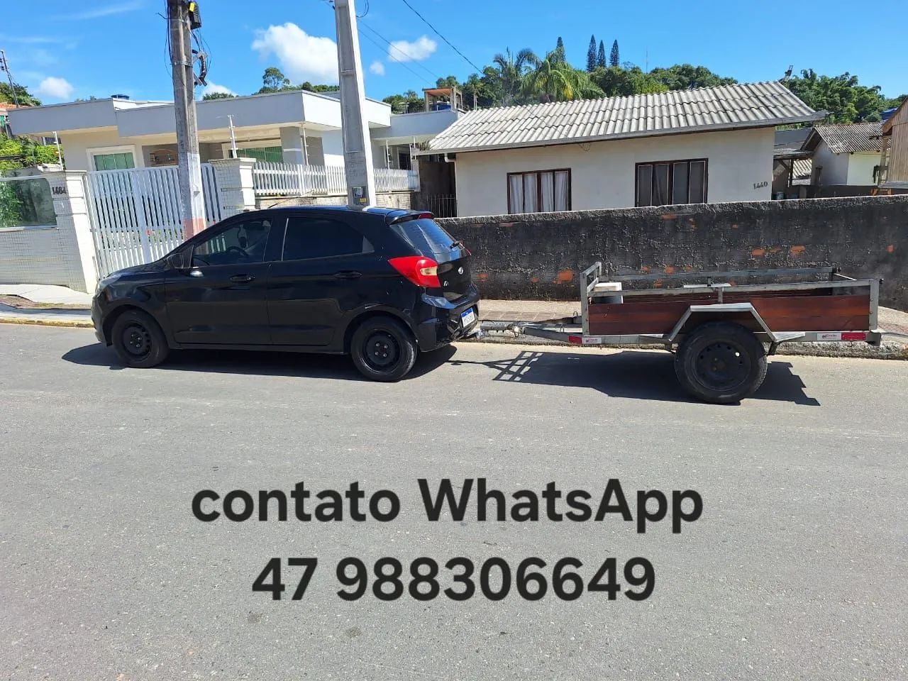 Frete e mudança a partir de 80 reais 