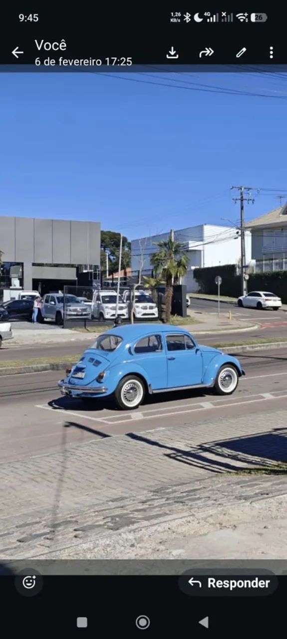 Volkswagen Fusca 1300 1976