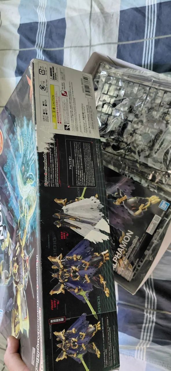 Model kit Alphamon Bandai  - Foto 3