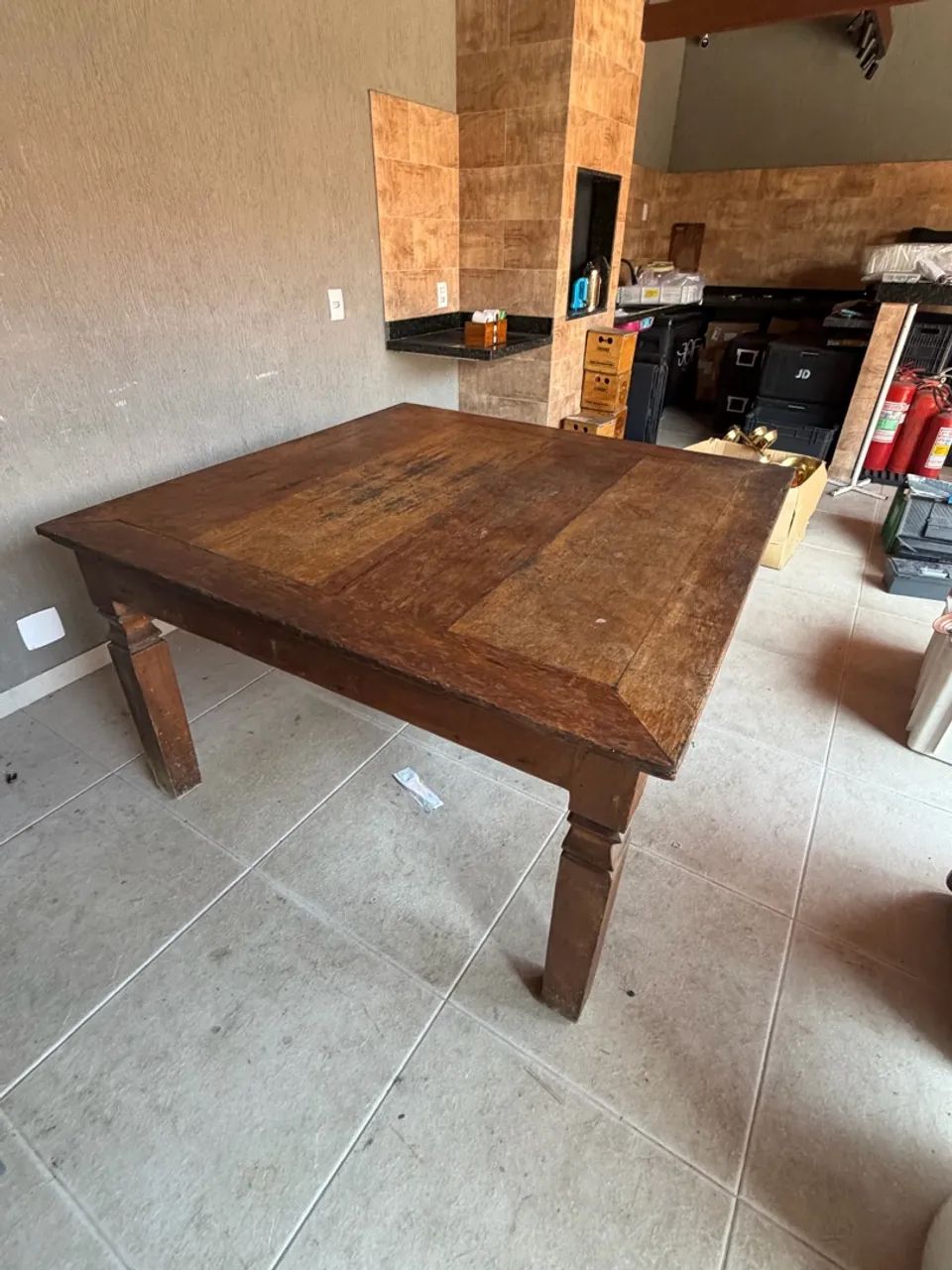 Mesa madeira demolição  - Foto 2
