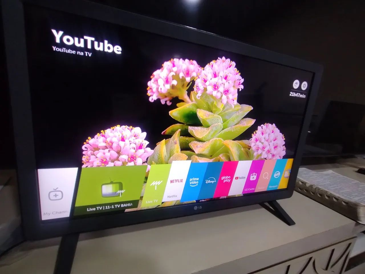 TV LG SMART 24 POLEGADAS PERFEITA 