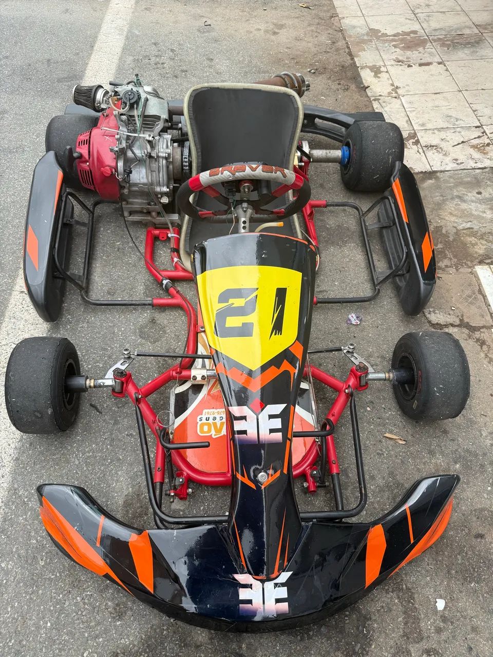 Kart bravar 2020 18 hp impecável !!! - Foto 2
