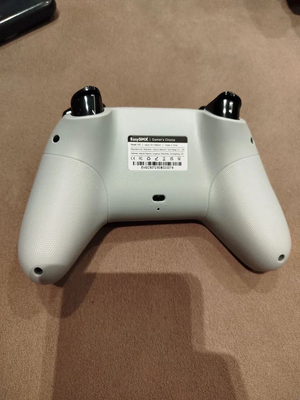 Controle hall efect multiplataforma EasySMX X05 Branco NUNCA UTILIZADO E NA CAIXA. - Foto 4
