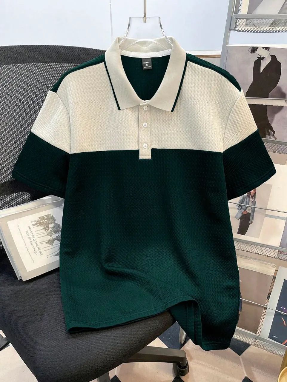 Manfinity Camiseta Clássica Masculina