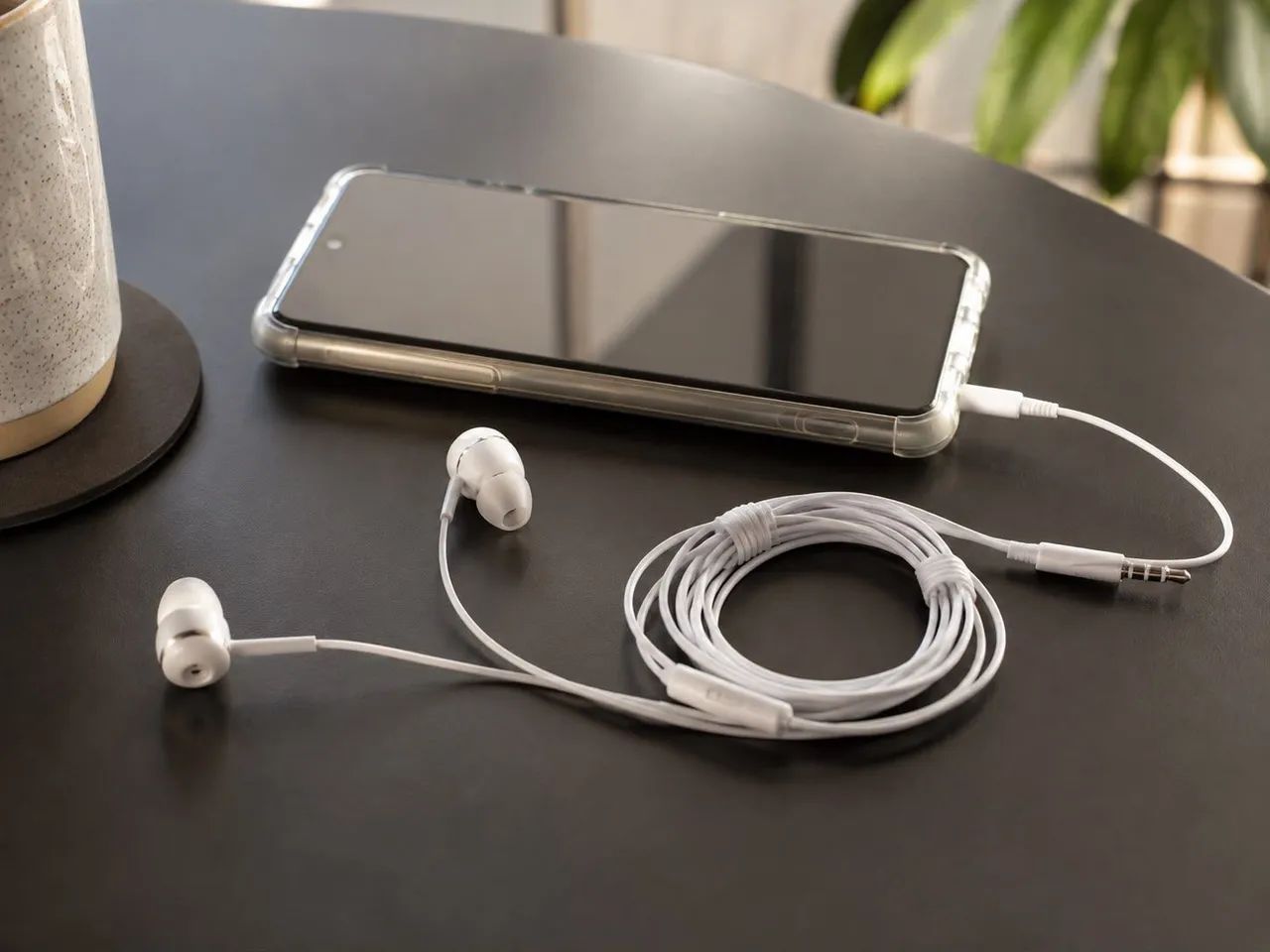 Fone de Ouvido H?Maston C16 P2 com Microfone Branco - Foto 3