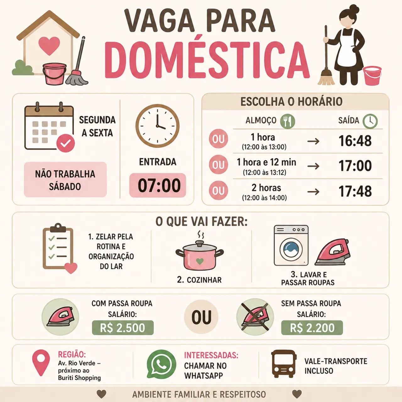 Funcionária Doméstica 