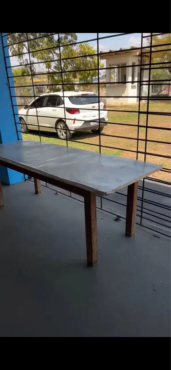 Vendo mesa alumínio 