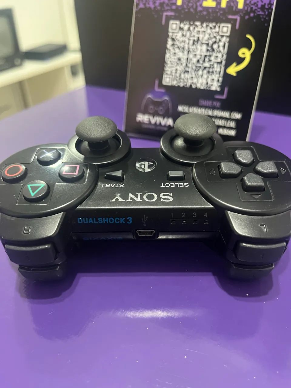 Controle de PS3 tudo ok primeira linha  - Foto 3