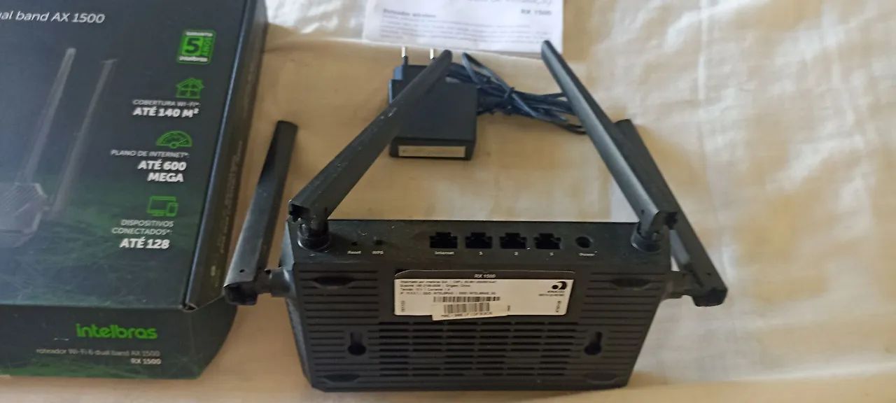 Roteador Intelbras  AX 1500 WiFi dual band - Foto 4