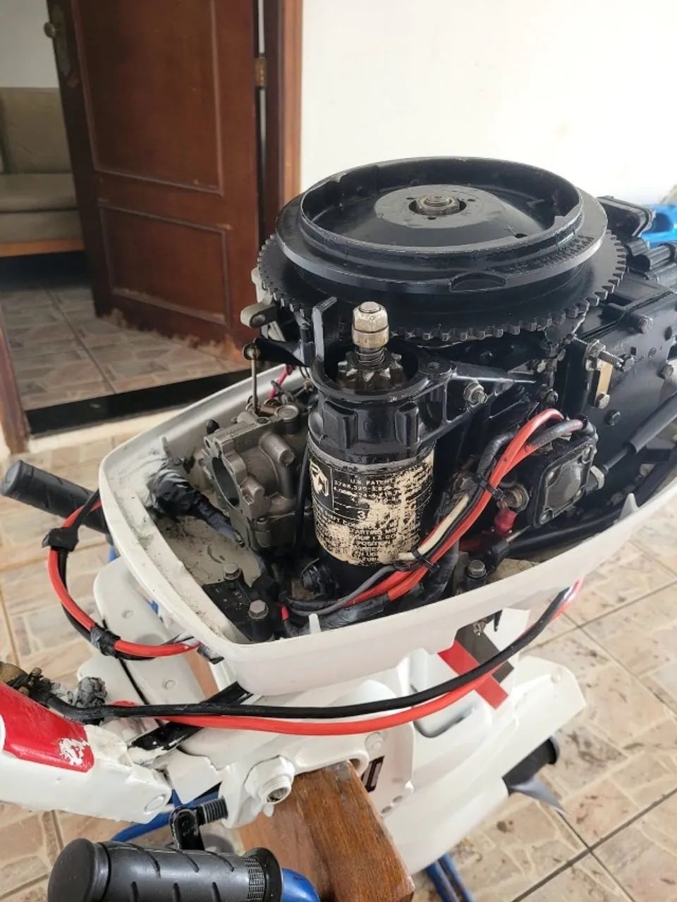 Motor Popa Jhonson 30 hp partida eletrica - Foto 5