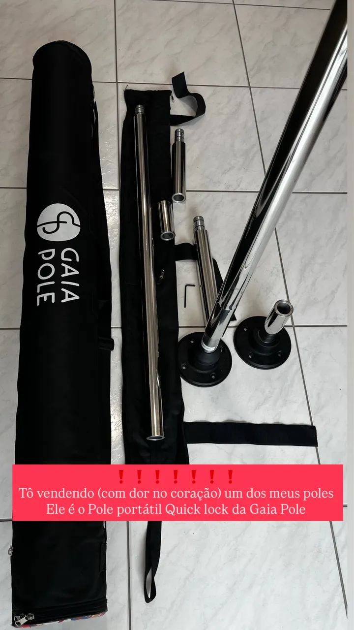 Barra de pole dance Gaia pole 