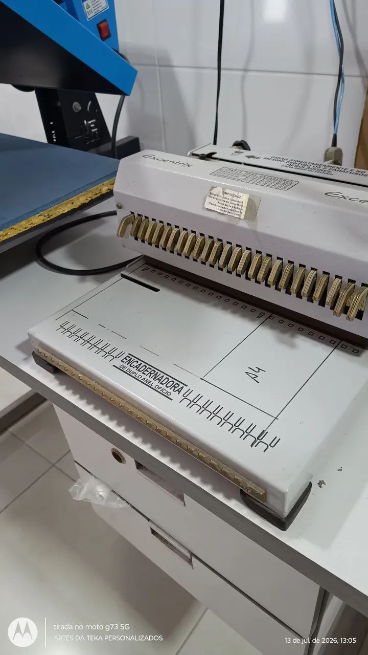 Encadernadora Conjugada Wire-o 2x1 Excentrix