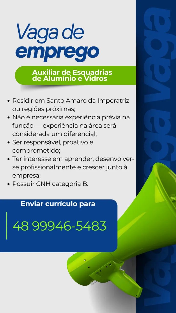 Auxiliar de esquadrias de alumínio