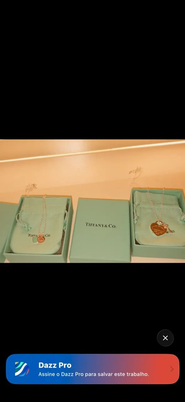 Kit de colar da tiffany 