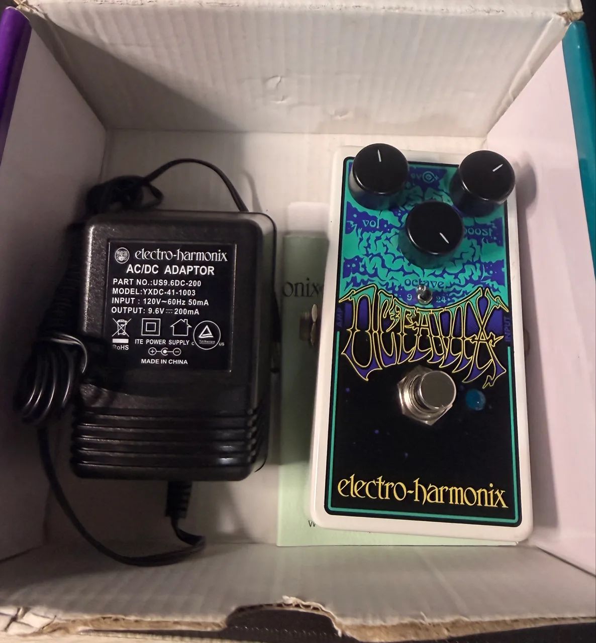 Pedal Octavix Octavia Octave - Electro Harmonix - Instrumentos