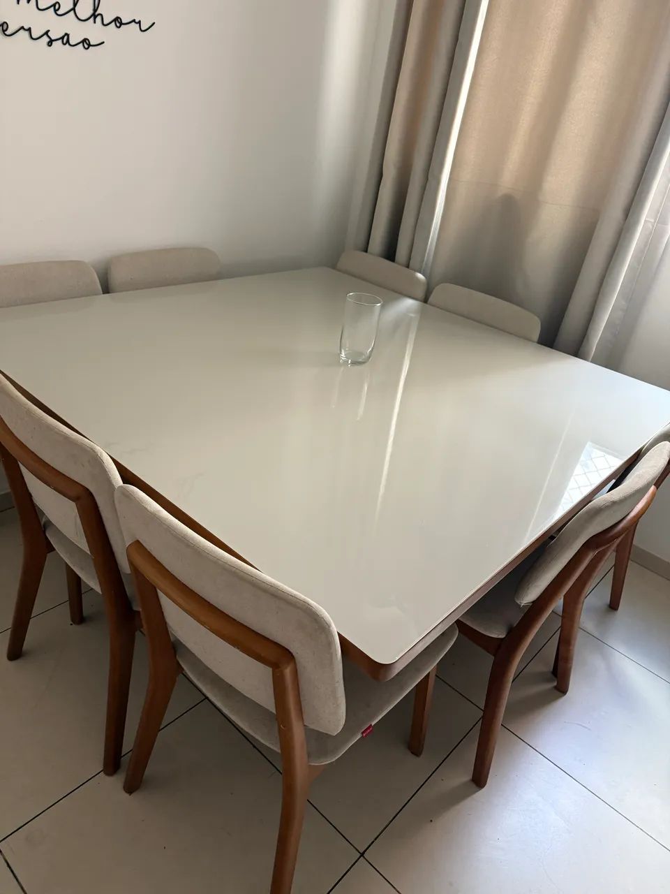 Mesa com 8 cadeiras  - Foto 3