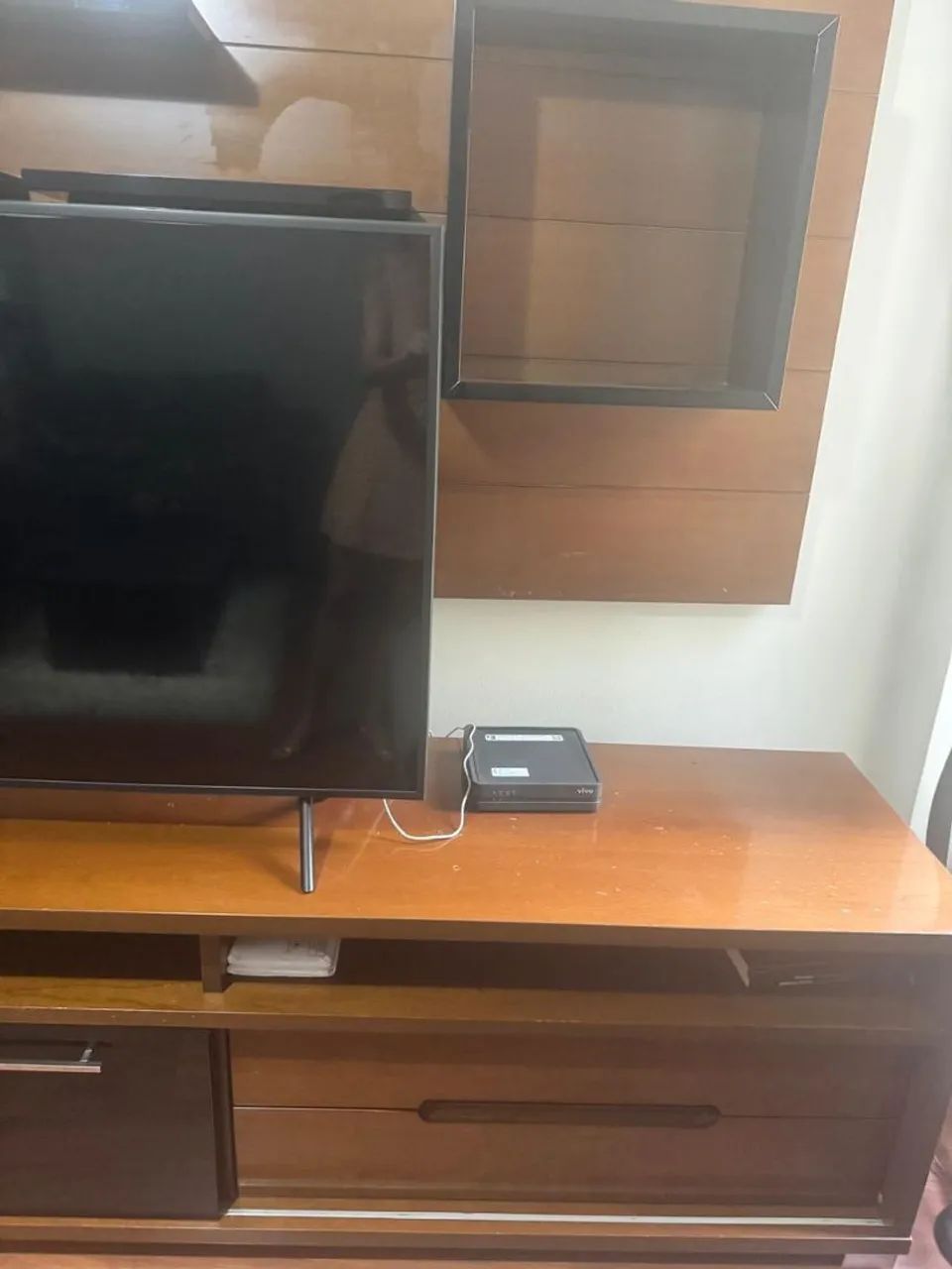 Conjunto modulo, rack e painel com nicho - Foto 5