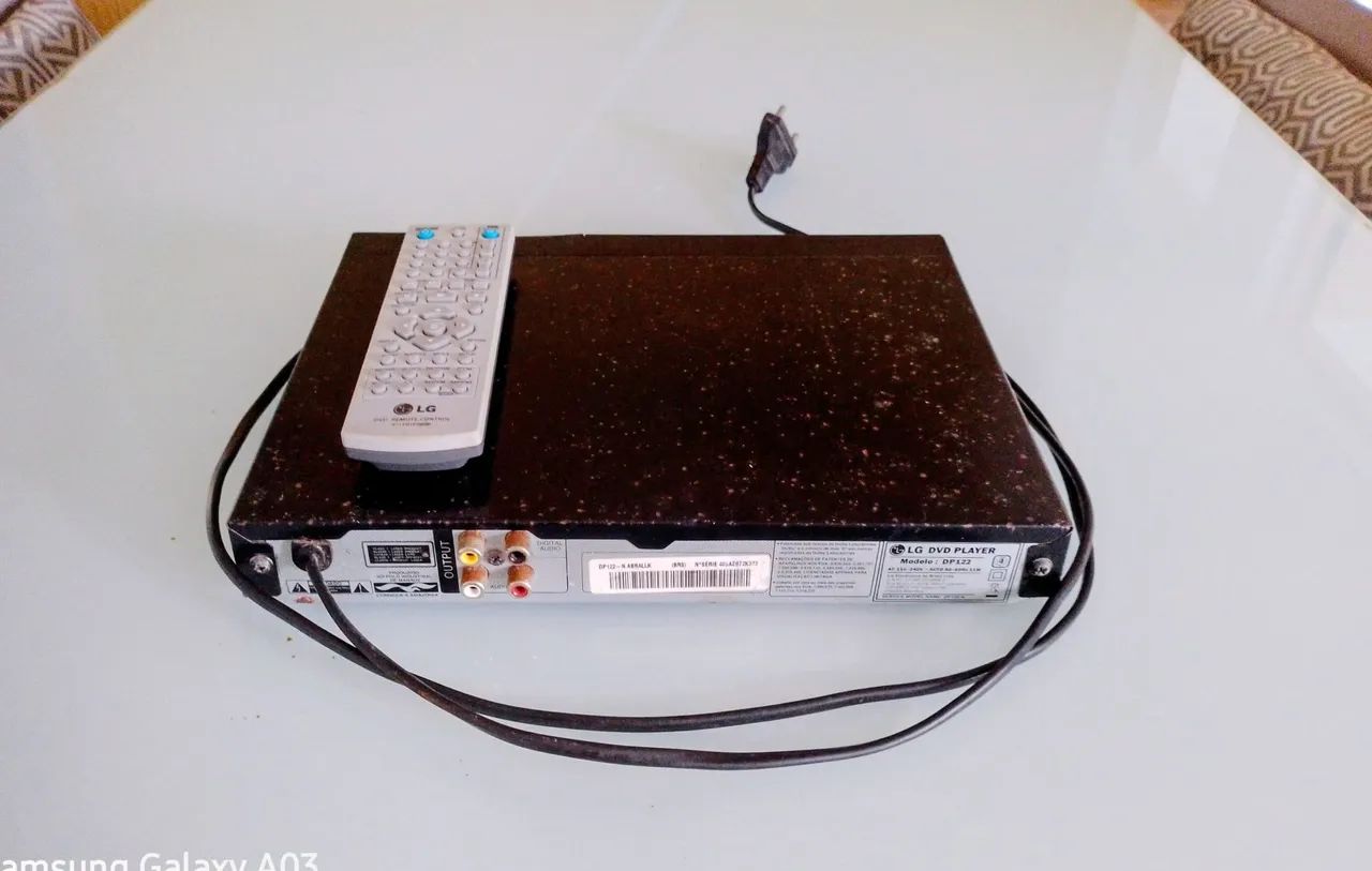 Dvd player LG modelo DP122  - Foto 2
