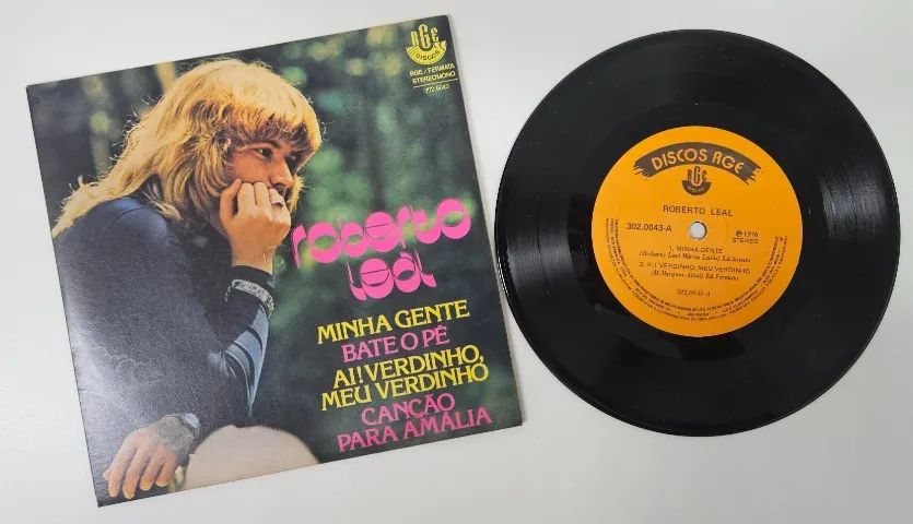 Disco Compacto de Vinil - Roberto Leal