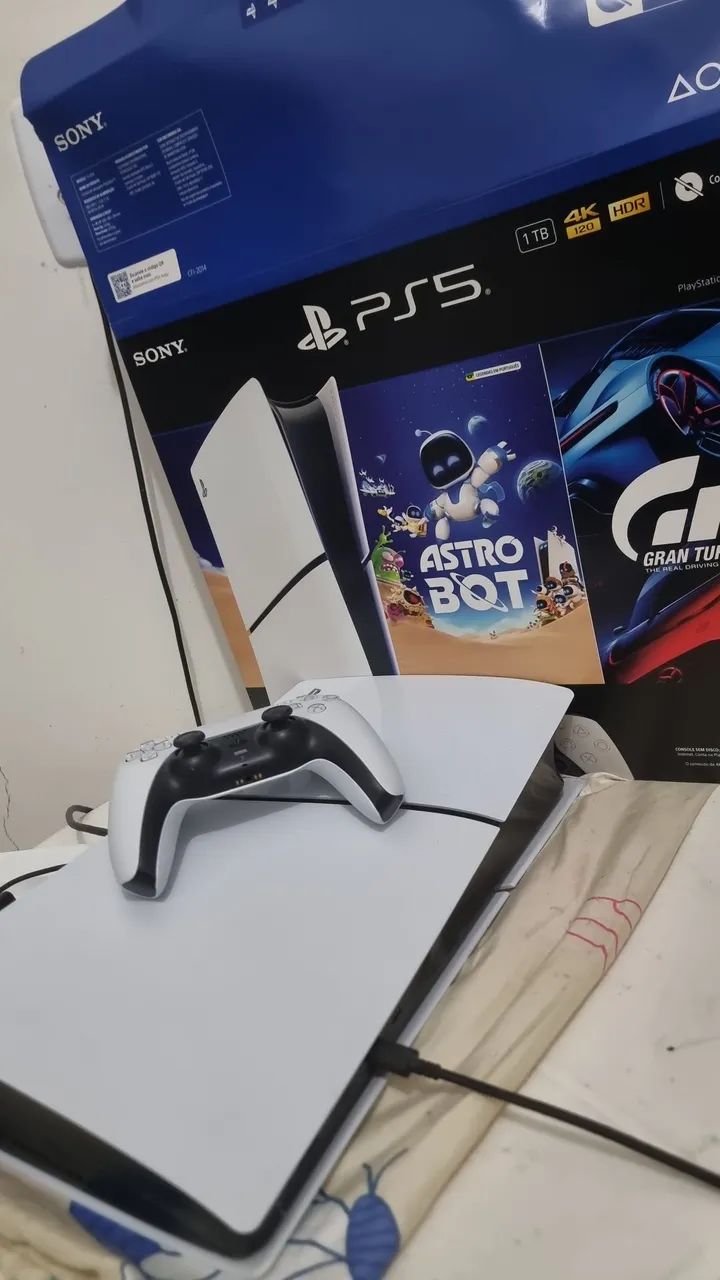 PS5 SLIM (Mídia digital 1 TB) - Foto 2