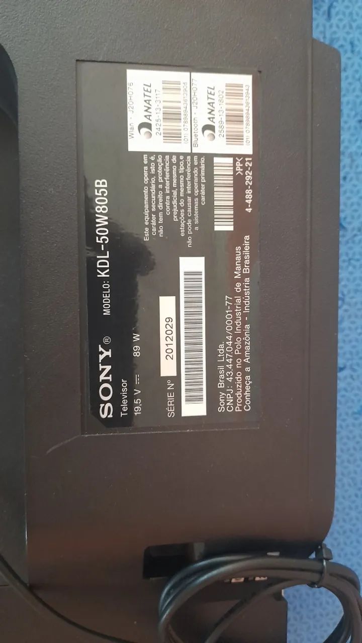 Televisor Sony 50 Polegadas com fonte esterna. - Foto 2
