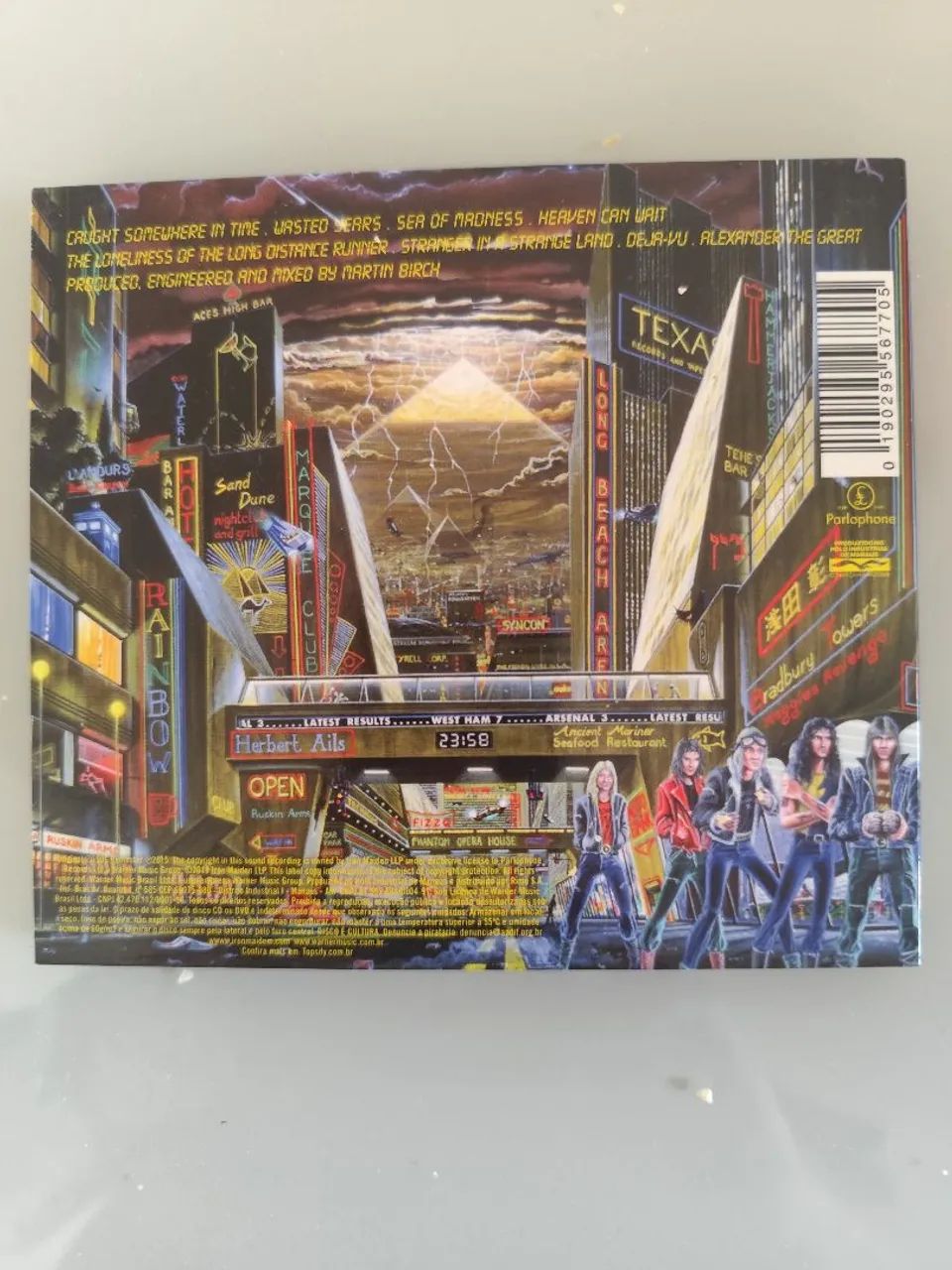 CD: Somewhere in Time - Iron Maiden - Foto 2