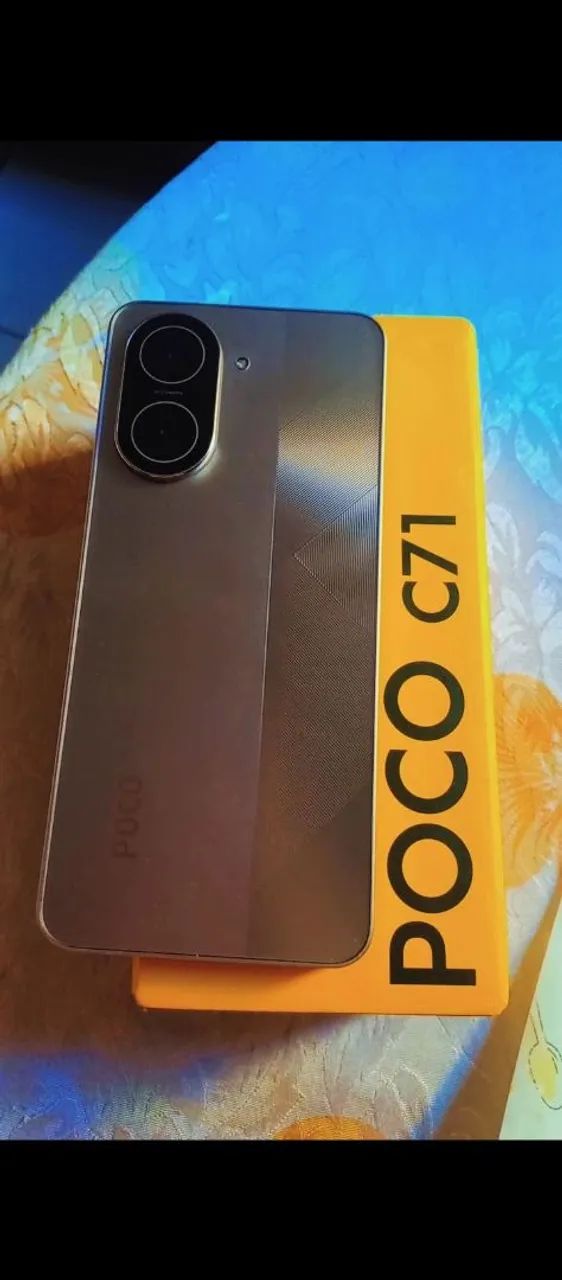 Xiaome poco C71 Gold 128g - Foto 3